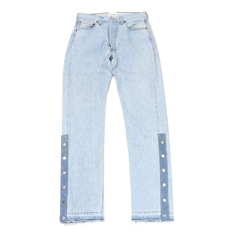 B06873 未使用品 greatLAnd/GRUNGEMAN デニム パンツ 【サイズ:W78 L85】 ブルー ロイヤルフラッシュ購入 グレートランド メンズ拍卖