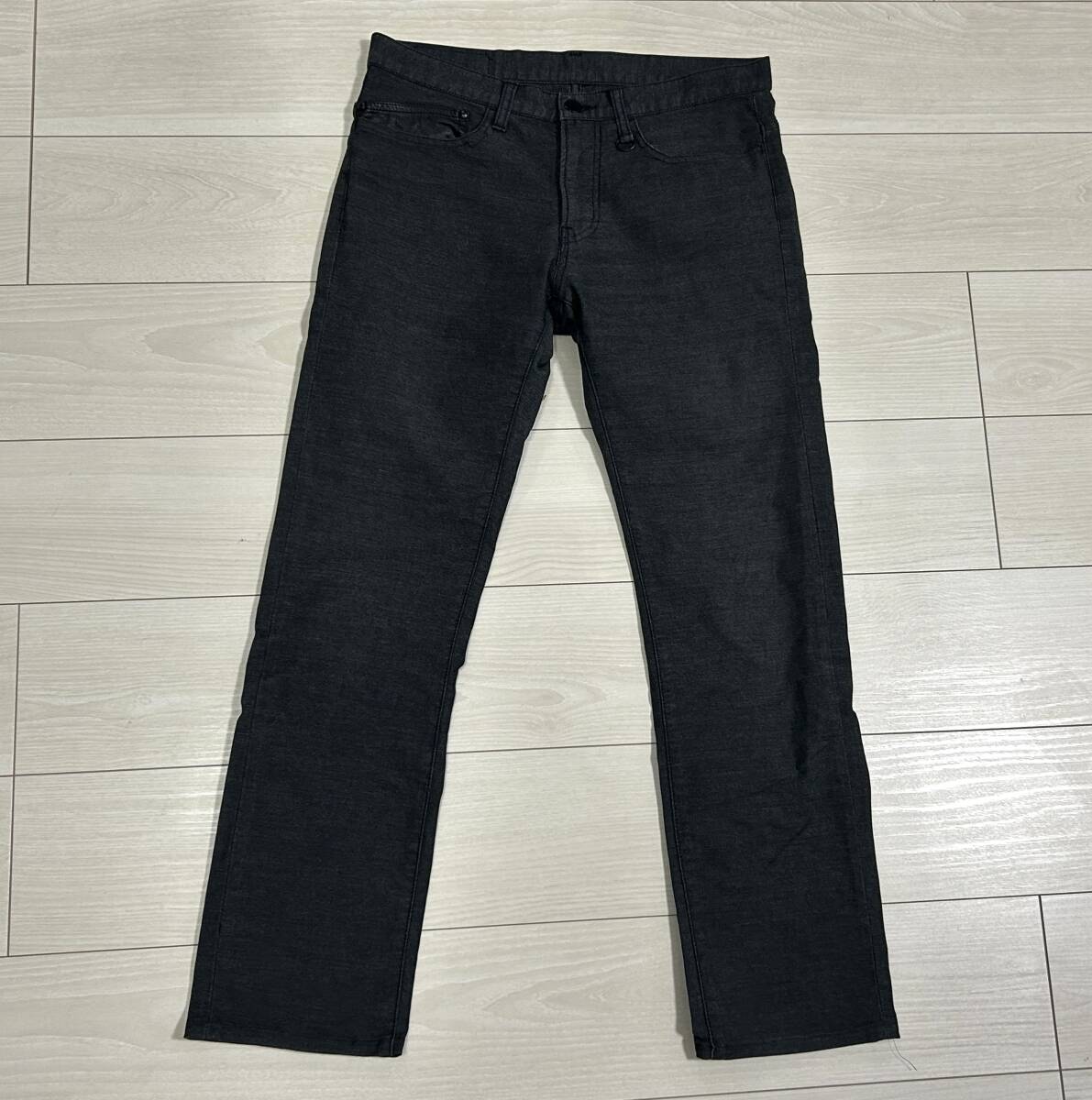 ★SHIPS JET BLUE シップス ストレートパンツ Mサイズ ダークグレー★拍卖