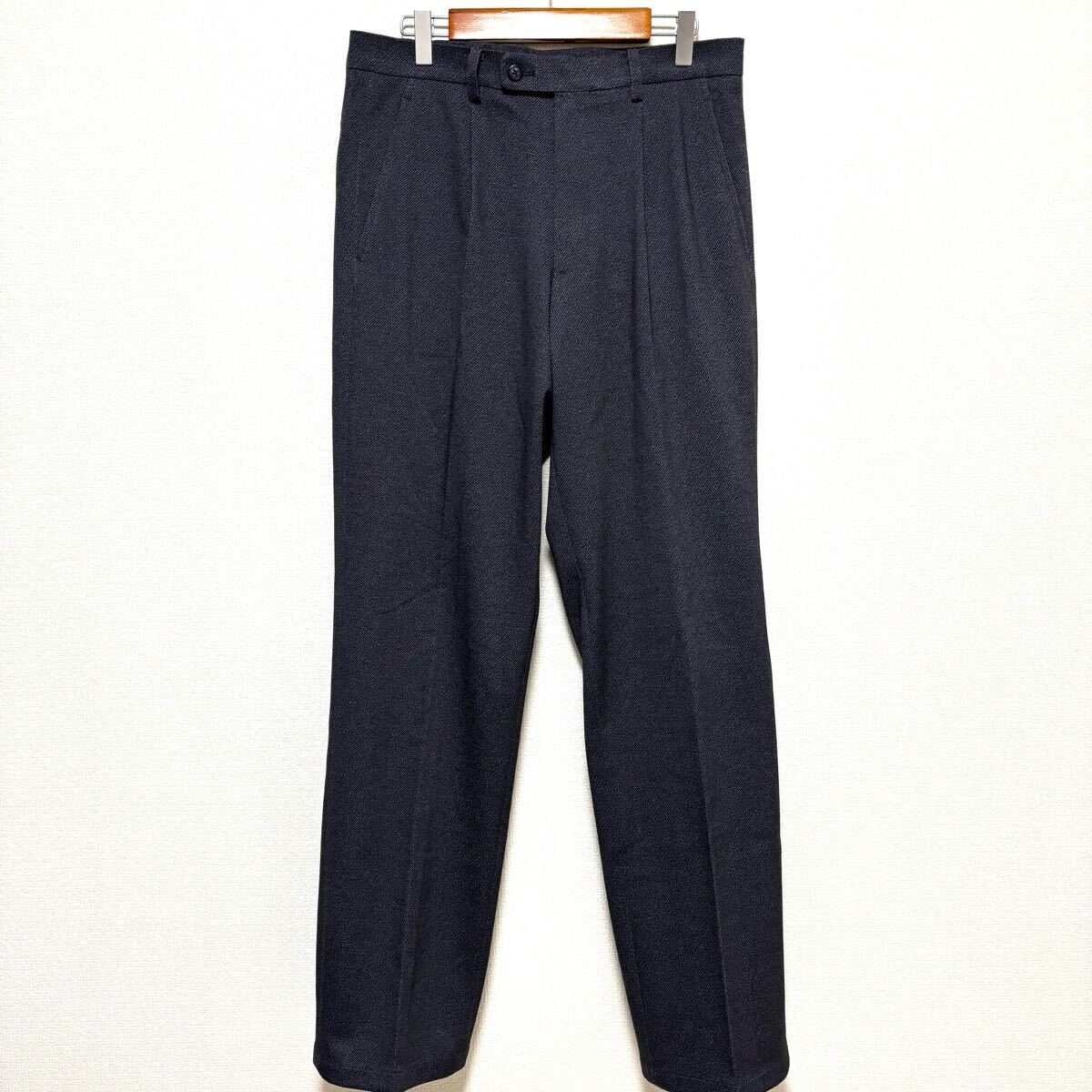 ゴルフに最適◎【Golden Bear】ゴールデンベア スラックス パンツ カジュアル ビジネス オールシーズン ダークグレー 79㎝ / Y29192zz拍卖