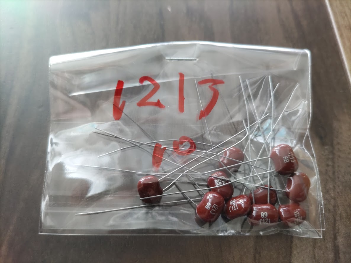 ★マイカコンデンサ 121J 10個★未使用拍卖