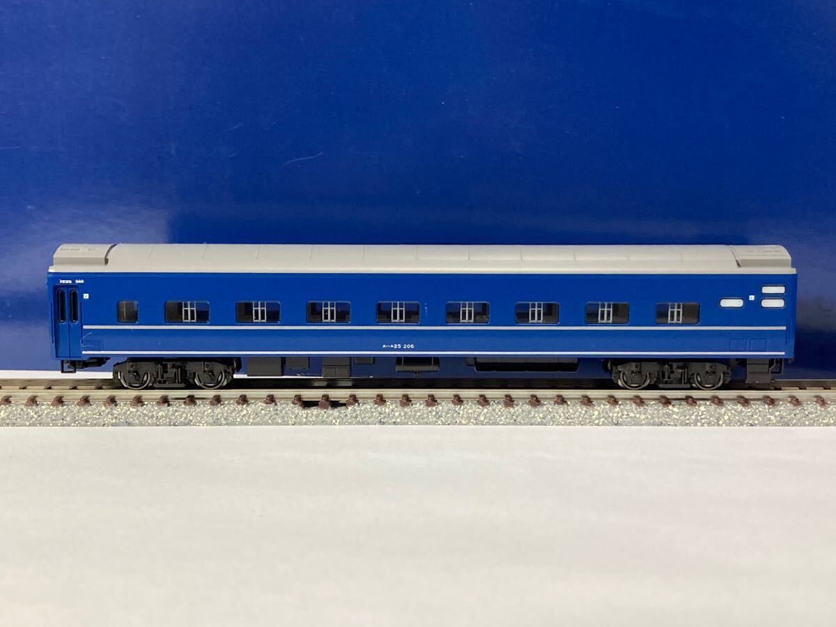 KATO 10-1799 オハネ25 206 寝台特急「さくら・はやぶさ/富士」 24系 9両セットばらし拍卖