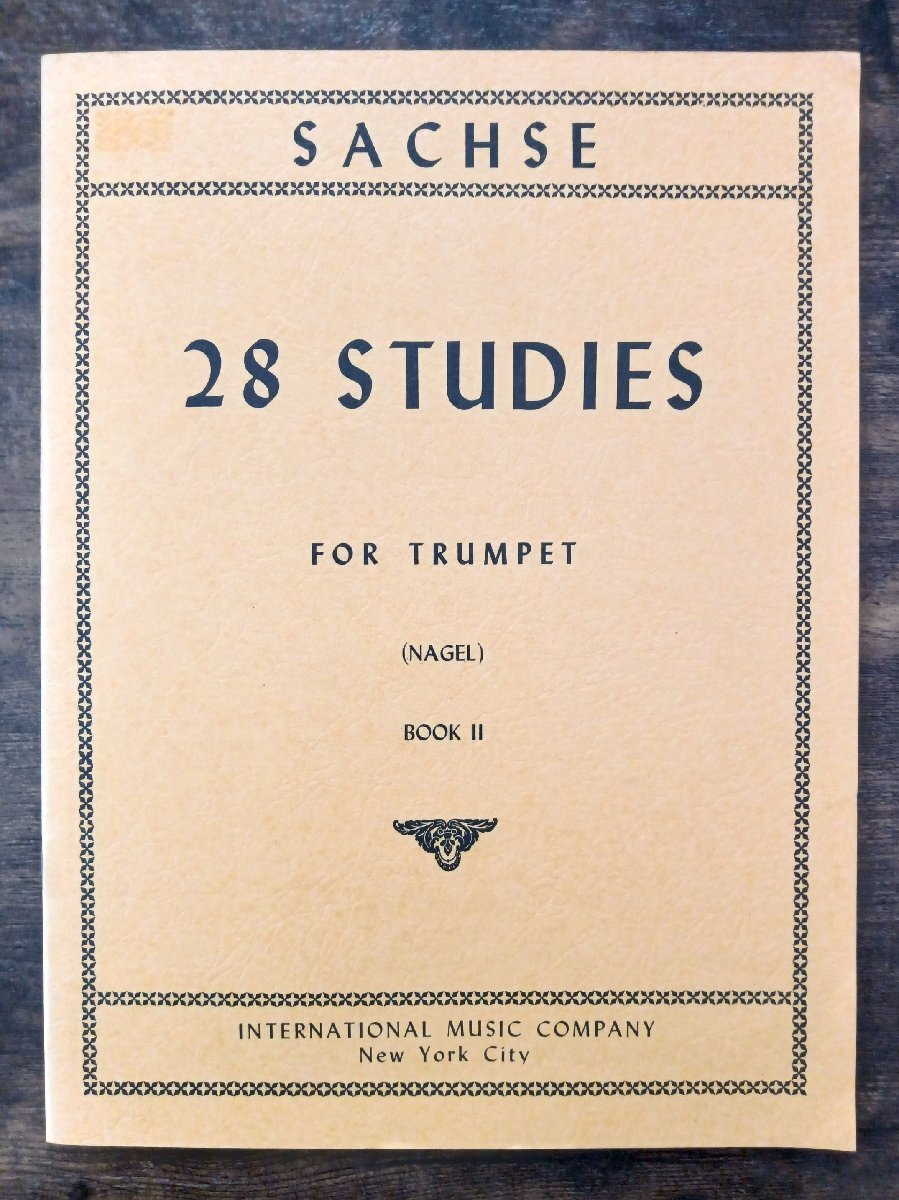 送料無料 トランペット教則本 ザクセ:28の練習 第2巻 ロバート・ネーゲル校訂 楽譜拍卖