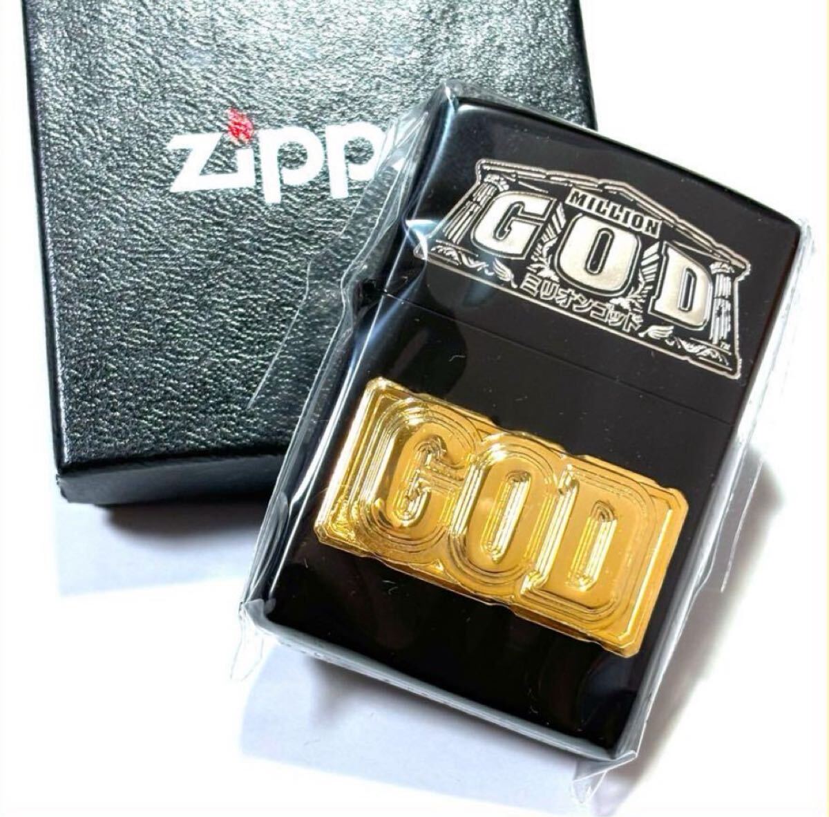 zippo ミリオンゴッド メタル GOD拍卖