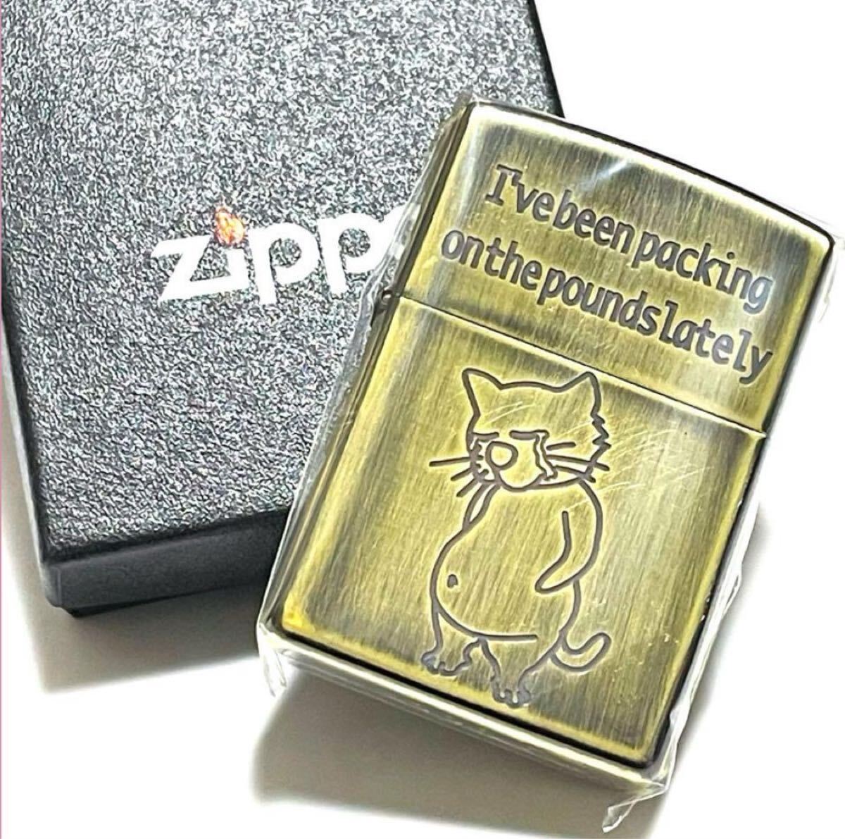 zippo UD-7 猫 太っちょ 食べ過ぎ拍卖