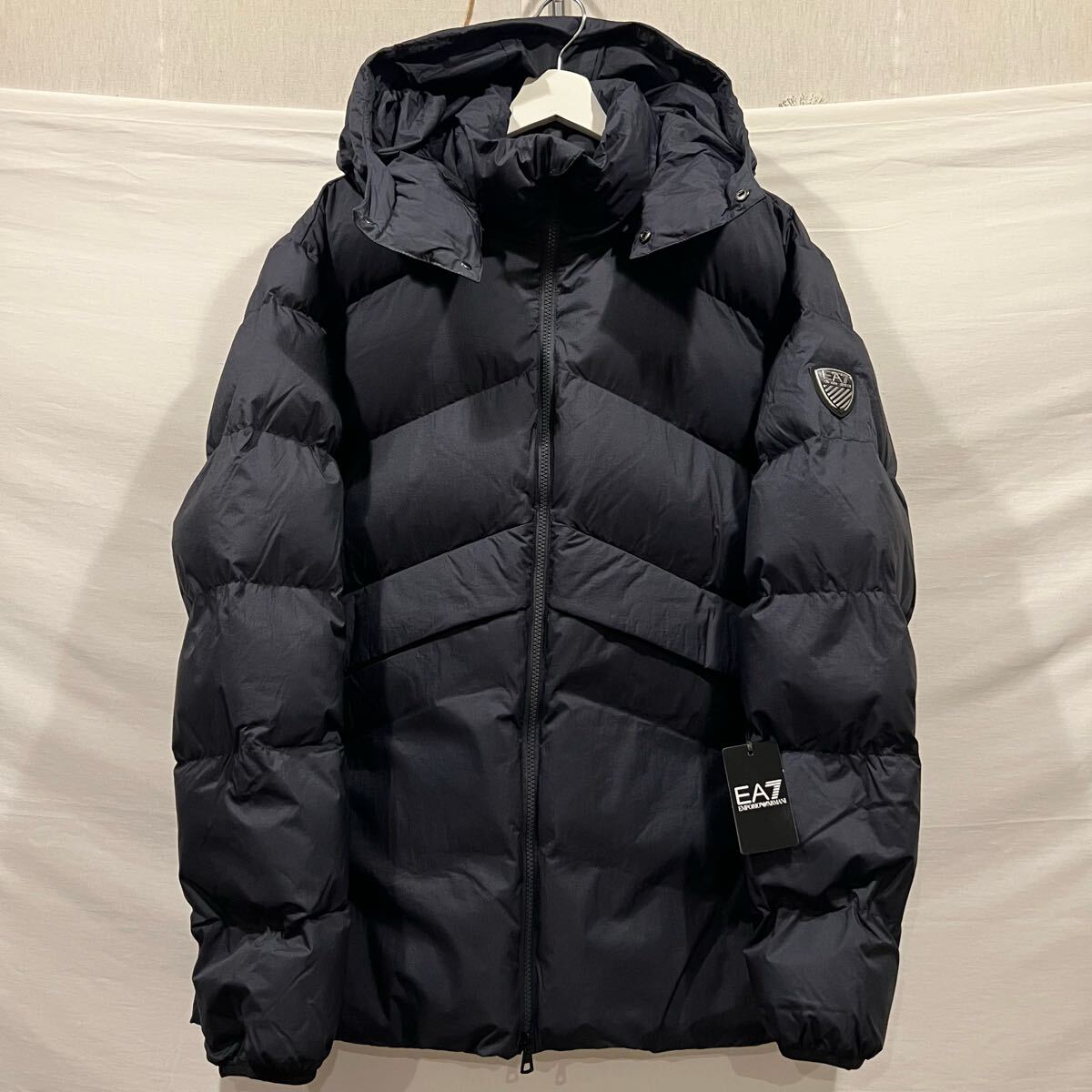 未使用 エンポリオアルマーニEA7 ボンバージャケット ナイトブルーアウター拍卖