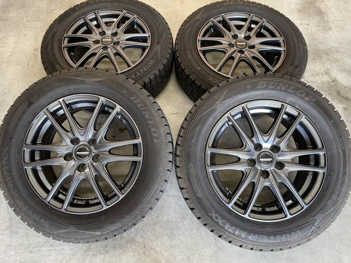195/65R15 WAREN 15インチスタッドレス 4本 プリウス 86 BRZ 拍卖