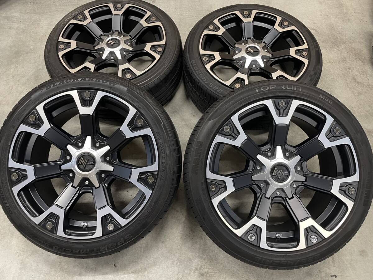 225/45R18 ニトロパワー WARHEAD ハイエース レジアスエース 新品拍卖