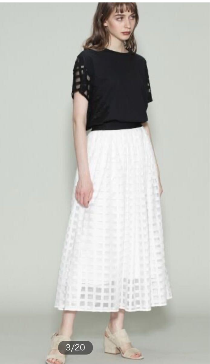 グレース コンチネンタル CLASSY.Closet コラボ ロングスカート拍卖