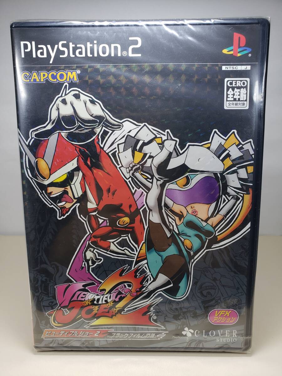 PS2 新品未開封 ビューティフルジョー2 ブラックフィルムの謎 プレステ2 プレイステーション2拍卖