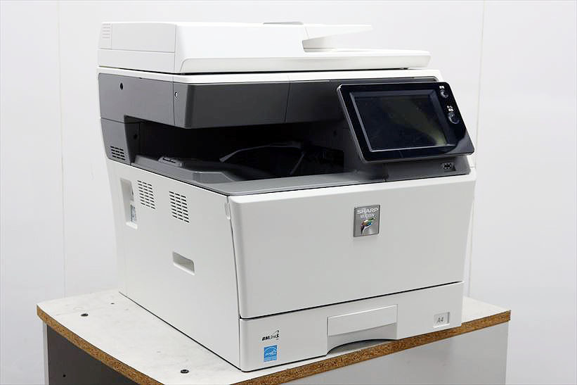 中古A4カラー複合機 SHARP/シャープ MX-C305W カウンタ 11,099枚拍卖