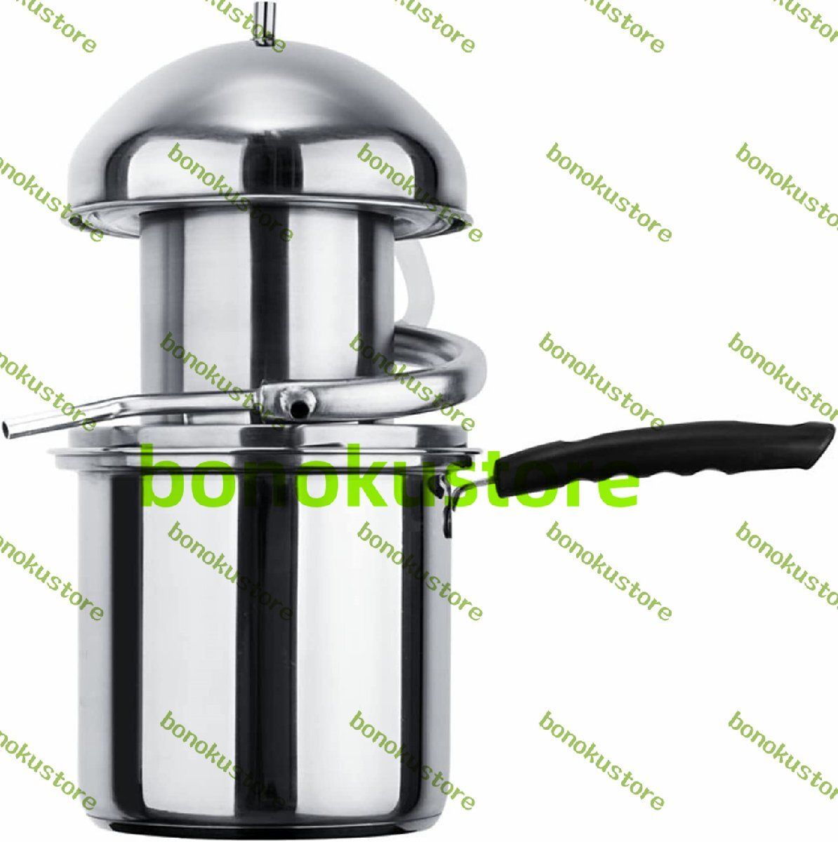 3L密造酒蒸留器、ステンレス製蒸留器、入口/出口パイプ付き、ウィスキー用DIYキット、エッセンシャルオイル、小さな自家醸造キット拍卖