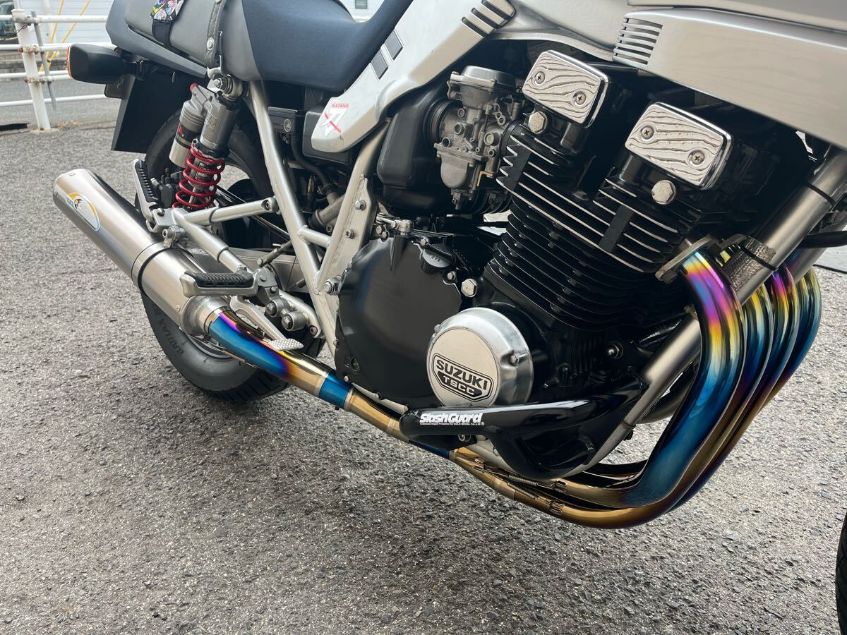 gsx カタナ 刀 gsx1100s チタン マフラー チタンマフラー kファクトリー ヨシムラ スズキ 拍卖