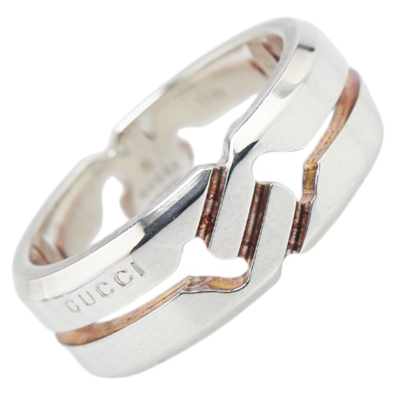 グッチ ノット リング 指輪 #13 314011 SV925 シルバー レディース GUCCI 【中古】拍卖