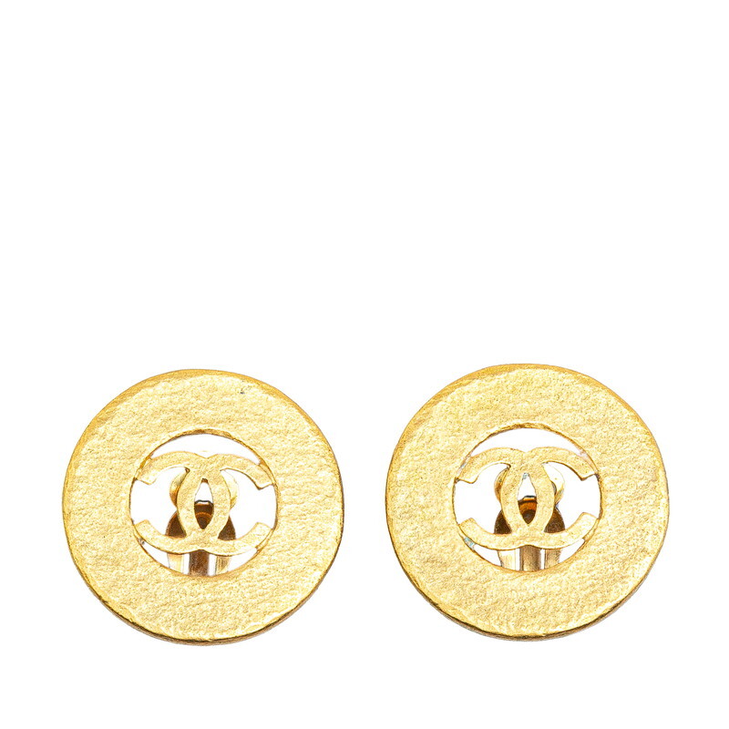シャネル ヴィンテージ ココマーク イヤリング ゴールド メッキ レディース CHANEL 【中古】拍卖