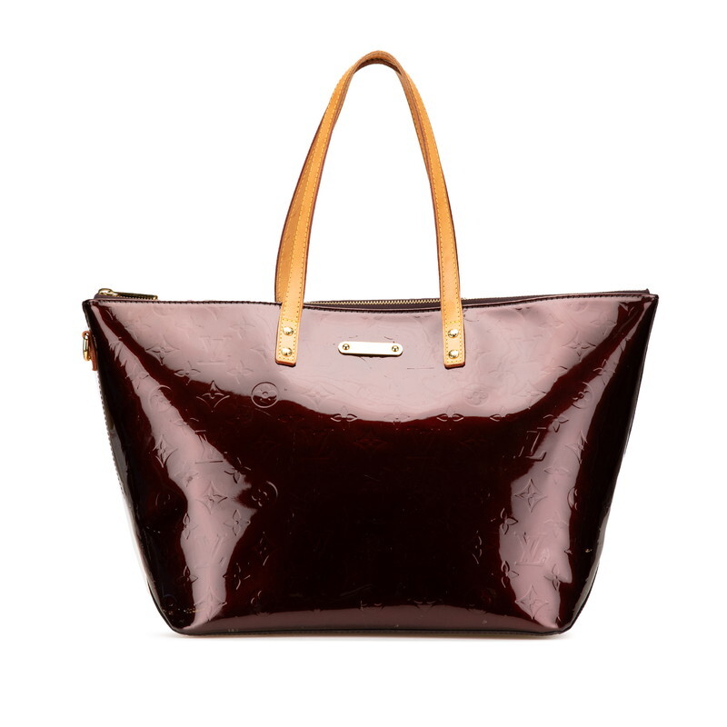 ルイ ヴィトン モノグラム ヴェルニ ベルヴューGM ハンドバッグ ショルダーバッグ M93589 アマラント ブラウン LOUIS VUITTON 【中古】拍卖