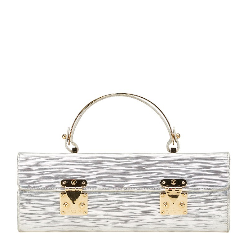 ルイ ヴィトン エピ ギャラクシア ハンドバッグ M92183 シルバー レザー レディース LOUIS VUITTON 【中古】拍卖