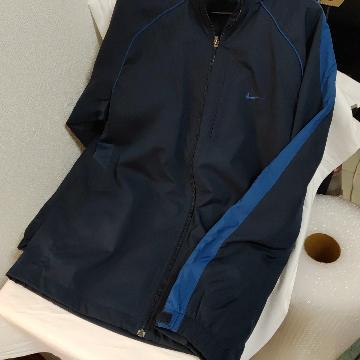 NIKE ナイキ ジップアップジャンバー ブルゾン 上着 ウインドブレーカー ジッパー メンズ L 0410-F5-TA7拍卖