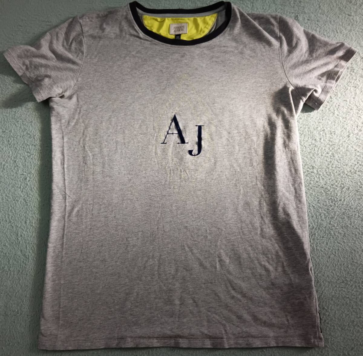 ☆百貨店高級ファッションブランドマメール購入ARMANI JUNIORアルマーニジュニア男女兼用16歳175cm半袖カジュアルトップス拍卖