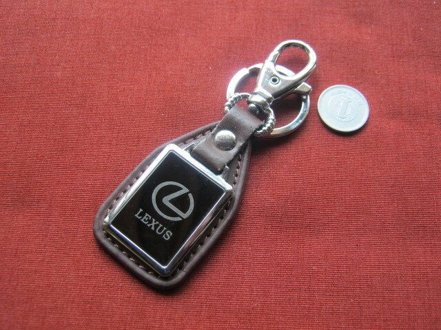 トヨタ(レクサス)キーホルダー 茶革製拍卖