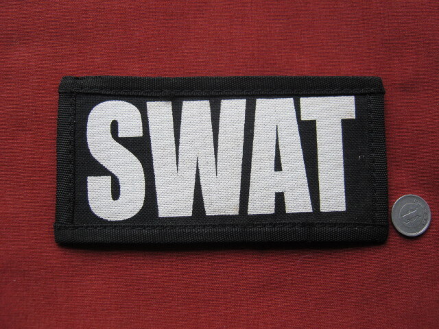 SWAT ワッペン(ベルクロ)大 未使用品拍卖
