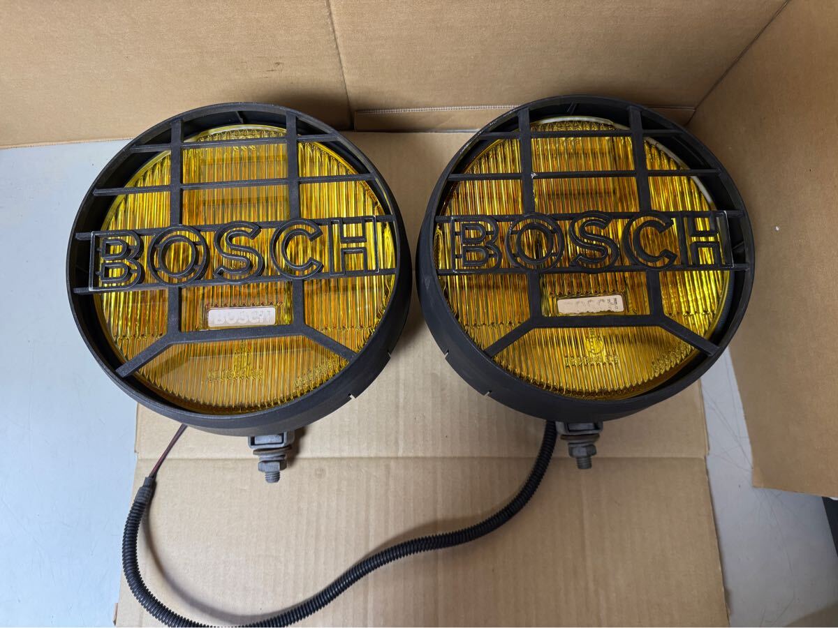 BOSCH フォグランプ 2個セット カバーのみ約22㎝ 028395 R19 確認環境無いですから、現状品未確認ジャンク品部品取り拍卖