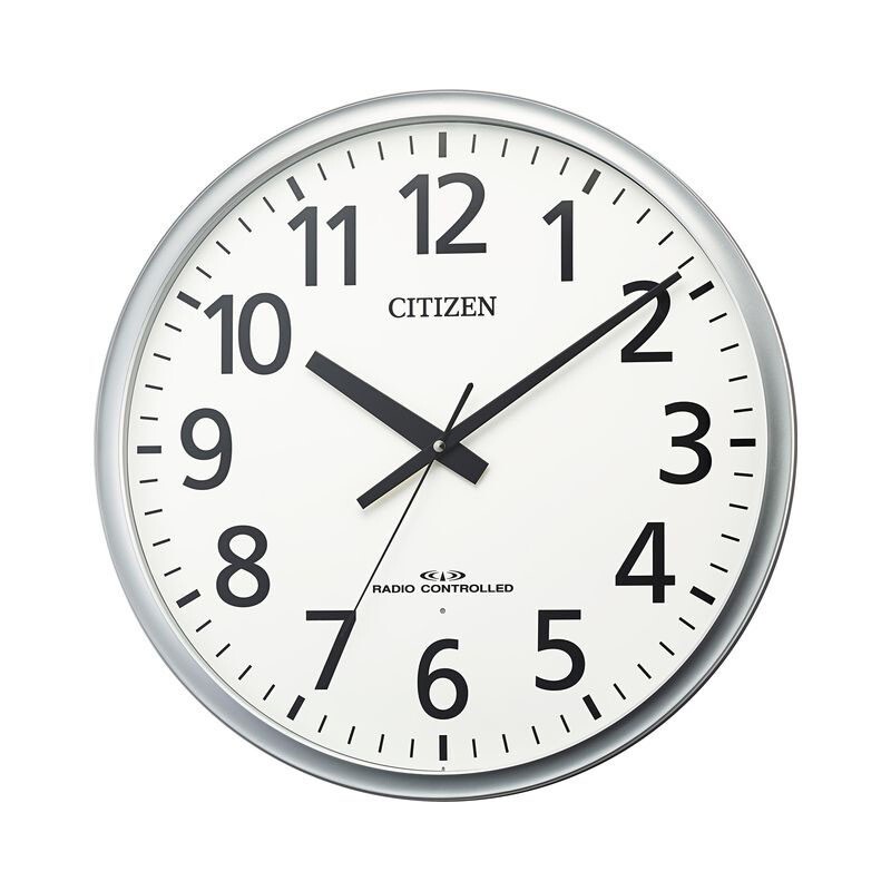 シチズン 電波壁掛け時計 8MY547-019 アナログ CITIZEN オフィス 会社 学校 掛時計 リズム時計工業拍卖
