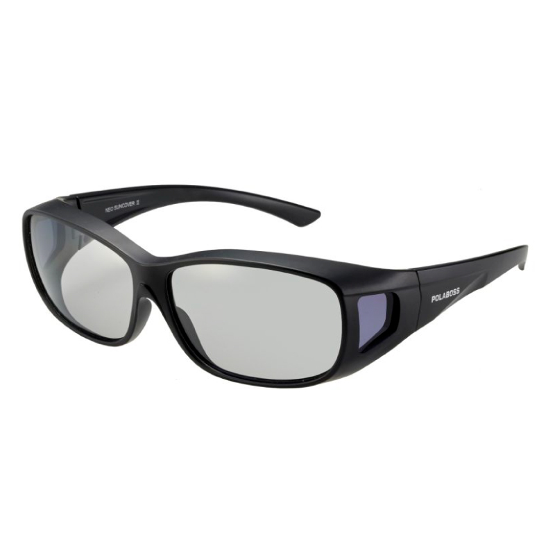 冒険王 ネオサンカバー2 偏光サングラス SC-80B オーバーグラス 布袋+メガネ拭き付 UVカット ブルーライトカット 偏光度99%以上 釣り アウ拍卖