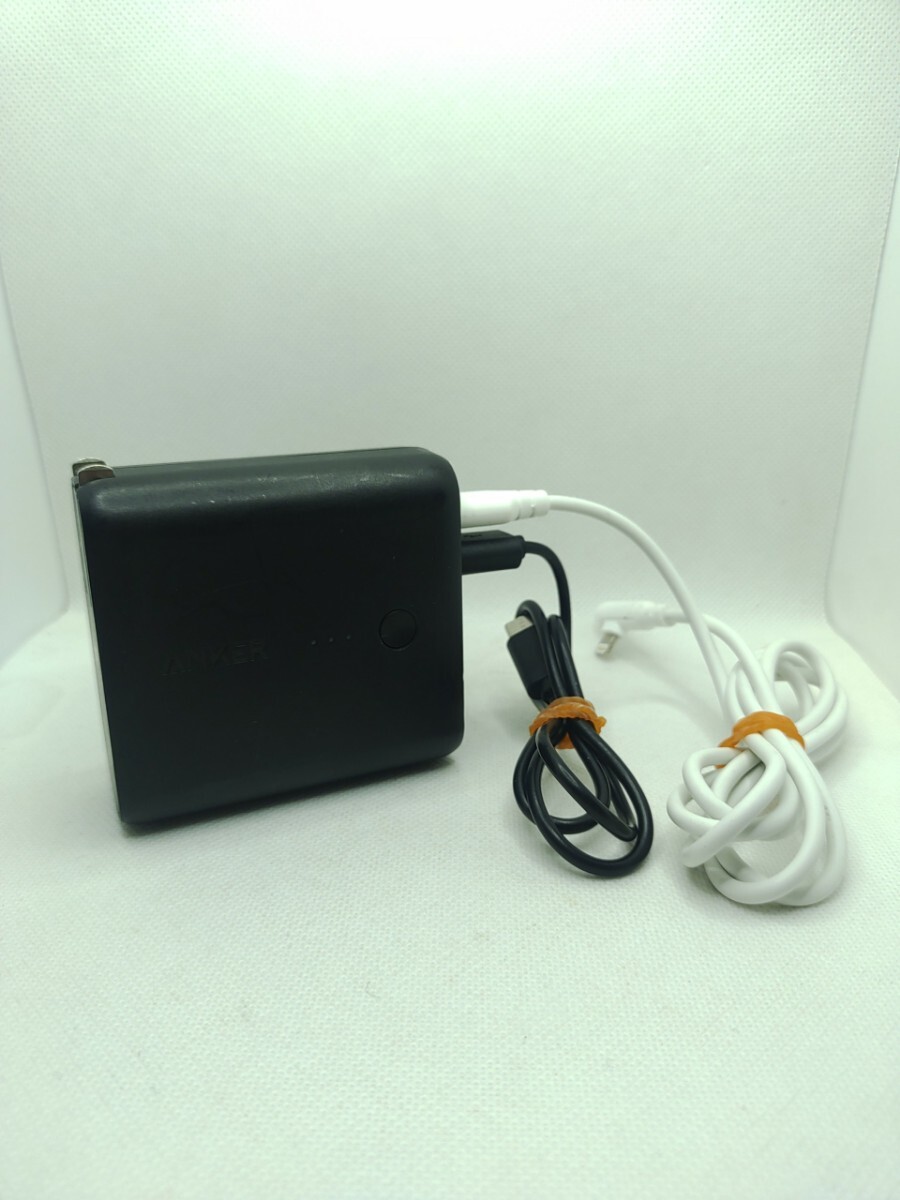 Anker PowerCore Fusion 5000 A1621 モバイルバッテリー 5000mAh ACアダプタ式 コンセント PSE認証 USB式充電器 HYP-36000 【動作確認品】拍卖