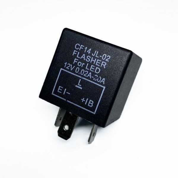【3ピンICウインカーリレー CF14】送料無料 ~ウインカーのハイフラ防止に~ 音有りタイプ 12V 240Wまで対応 マツダ スバル ホンダ拍卖