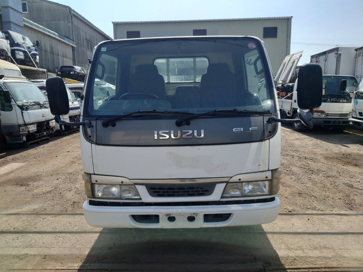 丸車 走行距離191,368km いすゞ エルフ 平ボディ 標準 オートマチック 平成15年9月 KR-NKR81EA 4HL1 トラック 2025041705 7027045拍卖