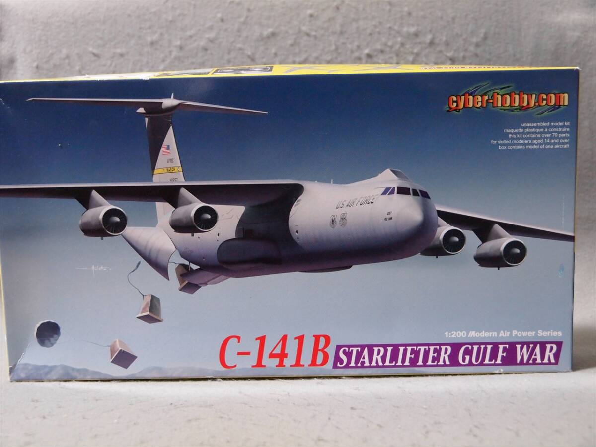 1/200 アメリカ空軍 C-141B スターリフター 湾岸戦争 Cyber-hobby 2013拍卖