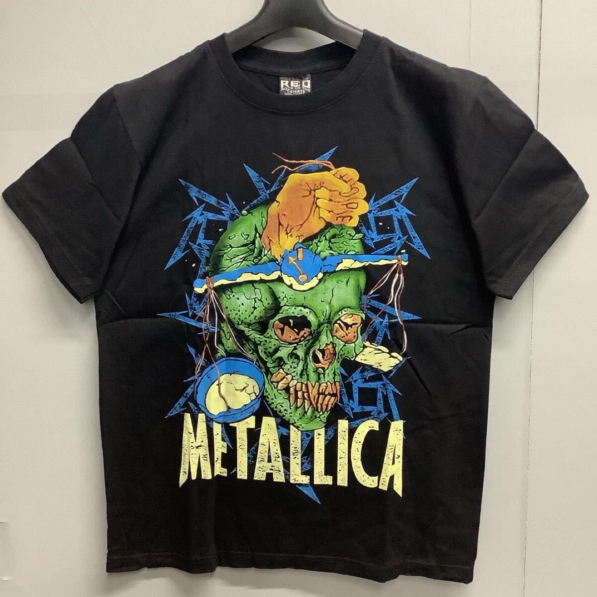 SR8A1 METALLICA バンドTシャツ Mサイズ メタリカ ロックバンド 半袖Tシャツ 拍卖