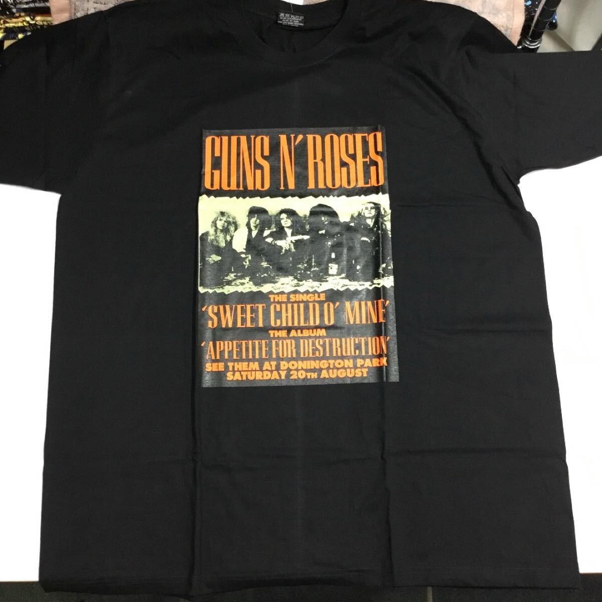 SR3XLB2 ガンズアンドローゼズ バンドTシャツ XXXLサイズ GUNS N’ ROSES 拍卖
