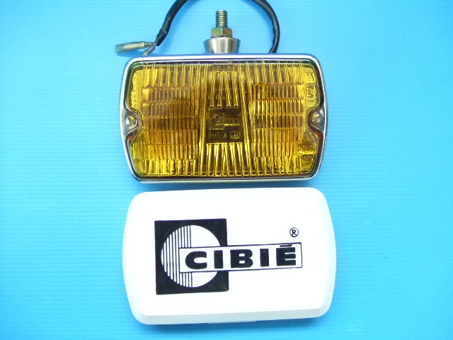 新品1個 シビエ35角型 フォグランプ カウル 旧車ロケットカウル CBX CBR XJ VT バブ ゼファー バリオス ジェイド ホーク2族車 当時物 CIBIE拍卖