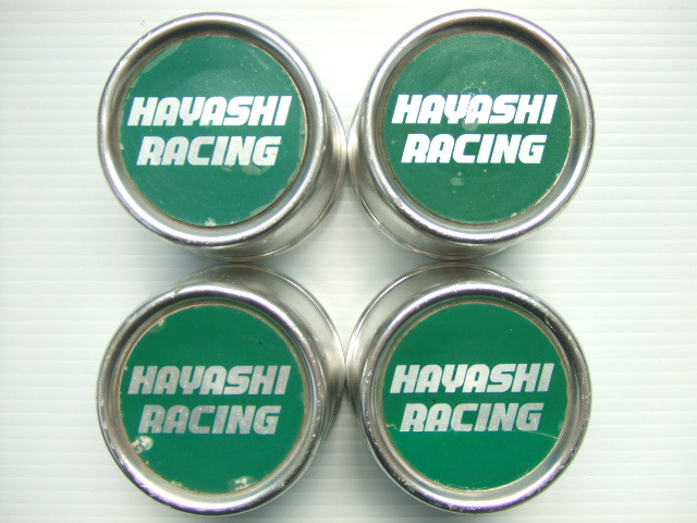 当時物 良品 73mm ハヤシ センターキャップ HAYASHI RACING 73パイ 7360 旧車 昭和 ホイールキャップ ハヤシレーシング 中古4個セット sub1拍卖