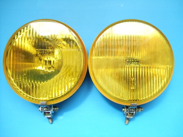 新品 BOSCH 丸型 20cm フォグランプ ドライビングランプ ロングレンジ H3バルブ 丸形 補助灯 ボッシュ 旧車トラック オフロード当時物sub2拍卖