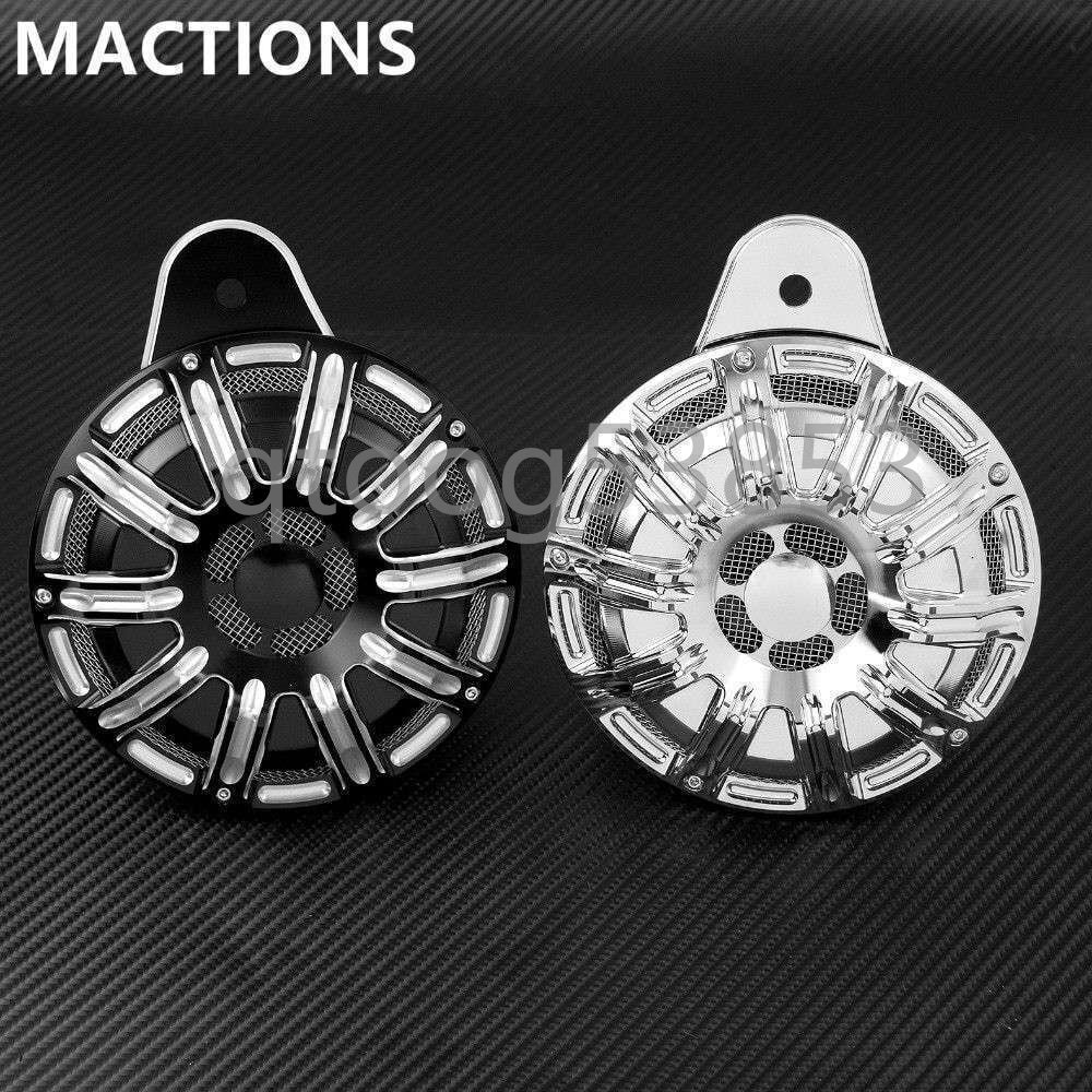 32822797103アレンネス 10ゲージ クローム ホーン ハーレー91年以降 ビッグツイン用 ツーリング/ダイナ/ソフテイル アルミビレット拍卖