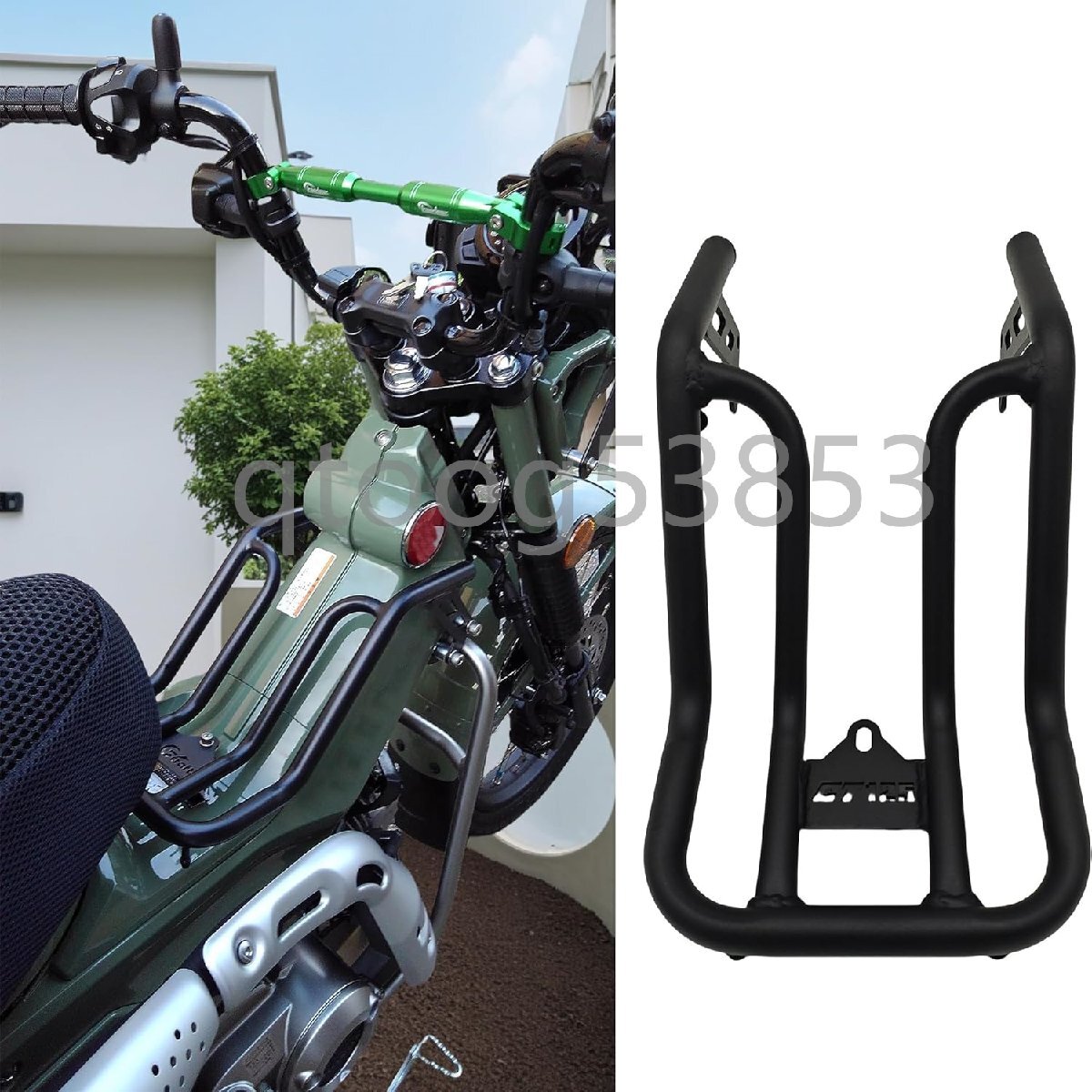 センターキャリア CT125 ハンターカブ 2023用 ステンレ鉄製 キャリア バイク キャリア アクセサリー カスタムパーツ 外装 ハンターカブ JA5拍卖