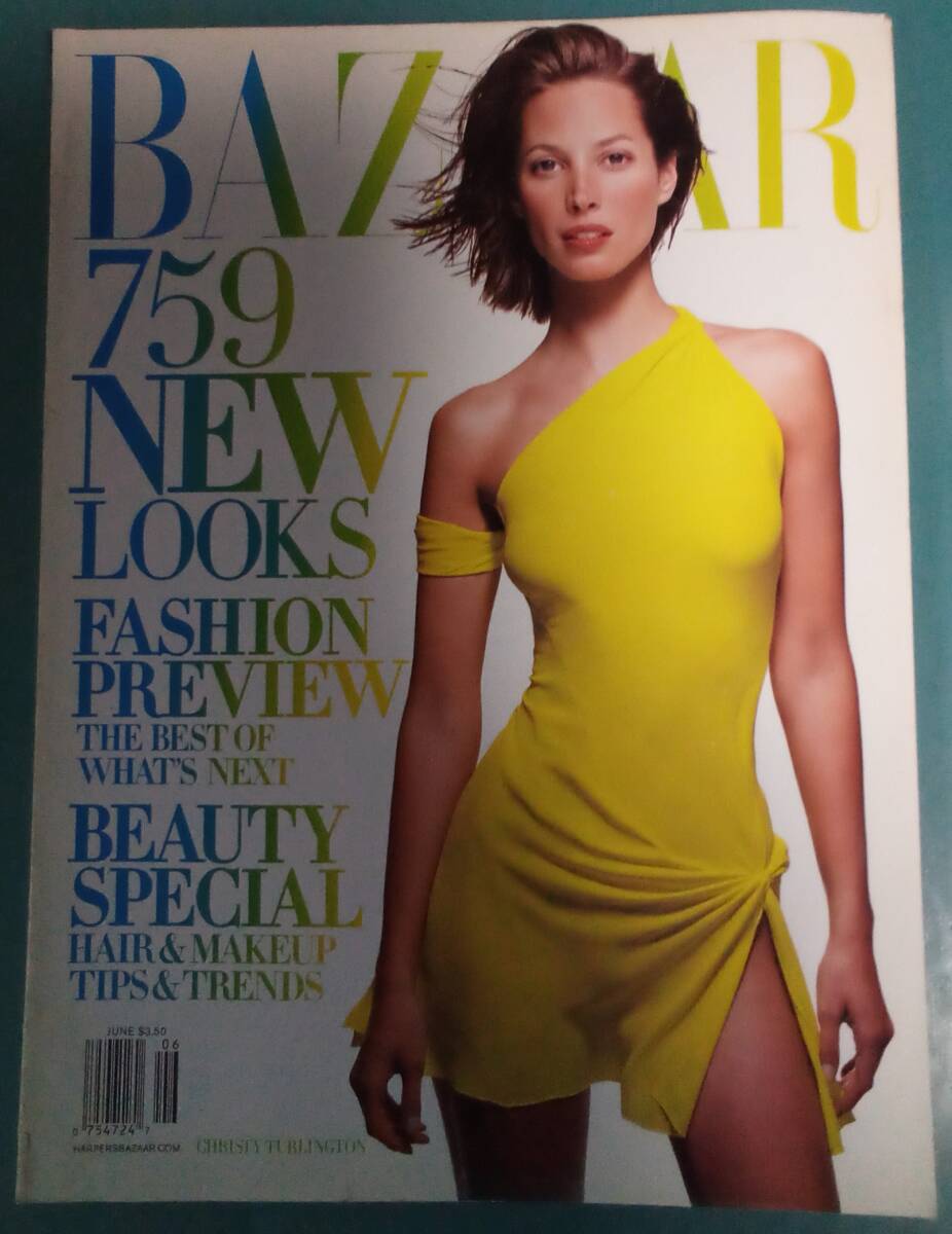 Harper's BAZAAR ハーパーズ バザー 2002 JUNE GISELE BUNDCHEN Patrick Demarchelier Tesh Nathaniel Goldberg 拍卖