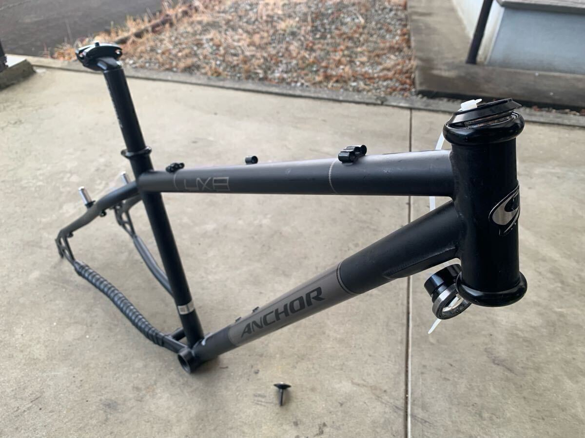 【送料込み】アンカー anchor クロモリフレーム UX-8 MTB 26インチ マットブラック Sサイズ OS 超レア 鉄フレーム ネオコット JAPAN拍卖