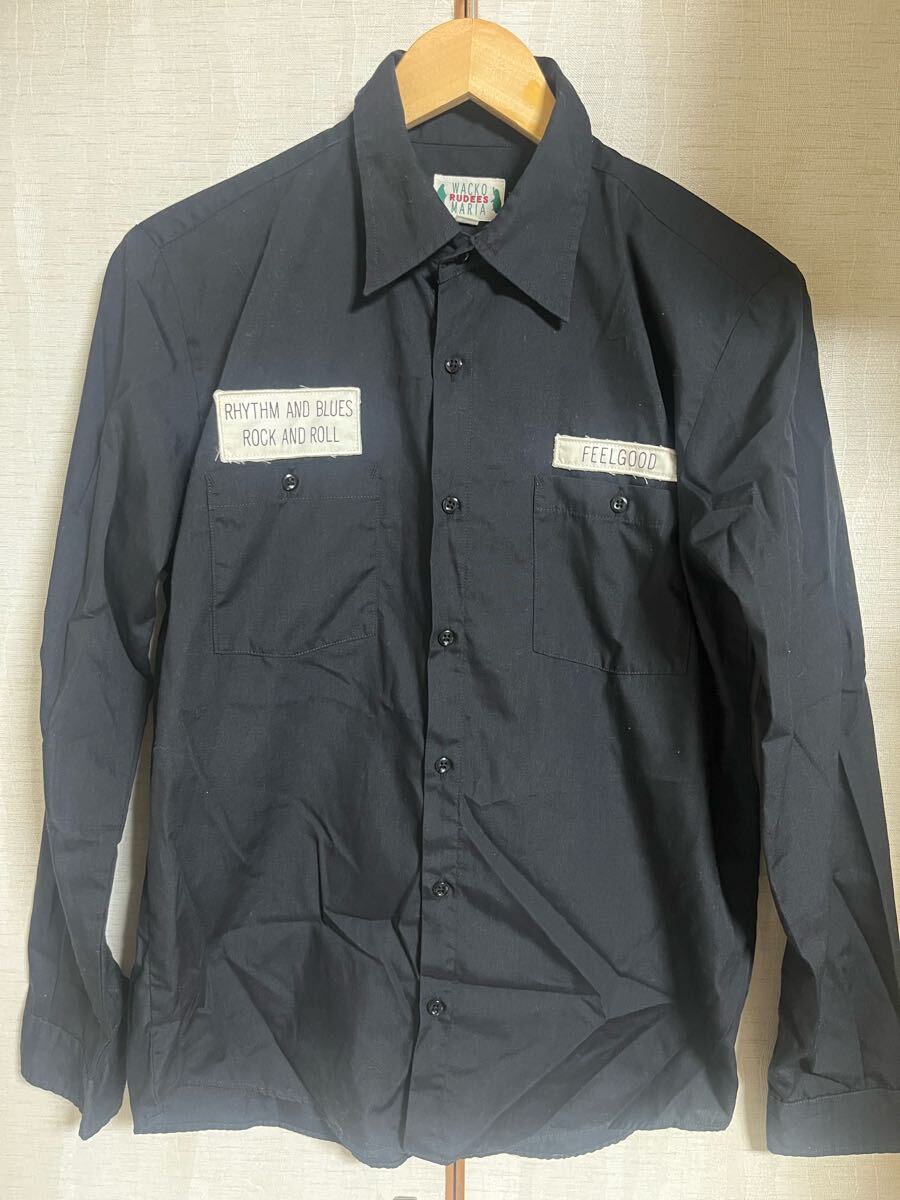ワコマリア WACKOMARIA ワークシャツ サイズM シャツ拍卖