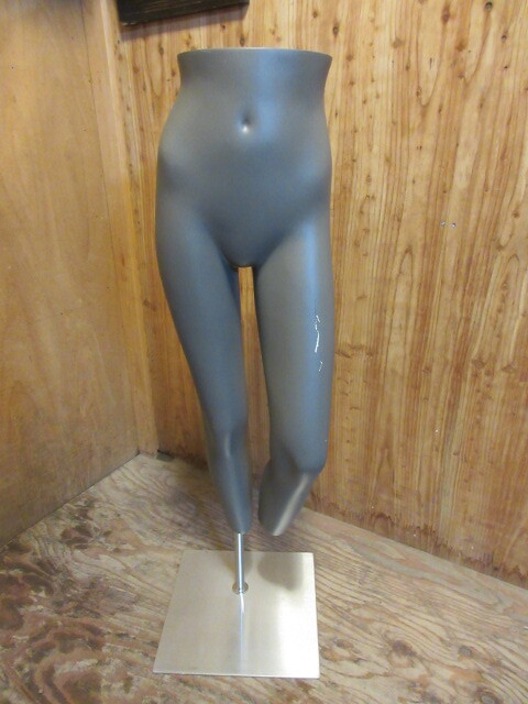 E219★メーカー不明■トルソー■グレー■ROW-4C■レディース■下半身■中古品拍卖