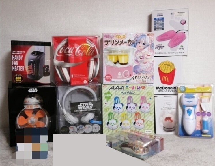 【訳あり】家電、日用品 まとめ 11個、スターウォーズ 扇風機、マウス、プリンメーカー 、ヘッドフォン 、ハンディファン、ヒーター拍卖