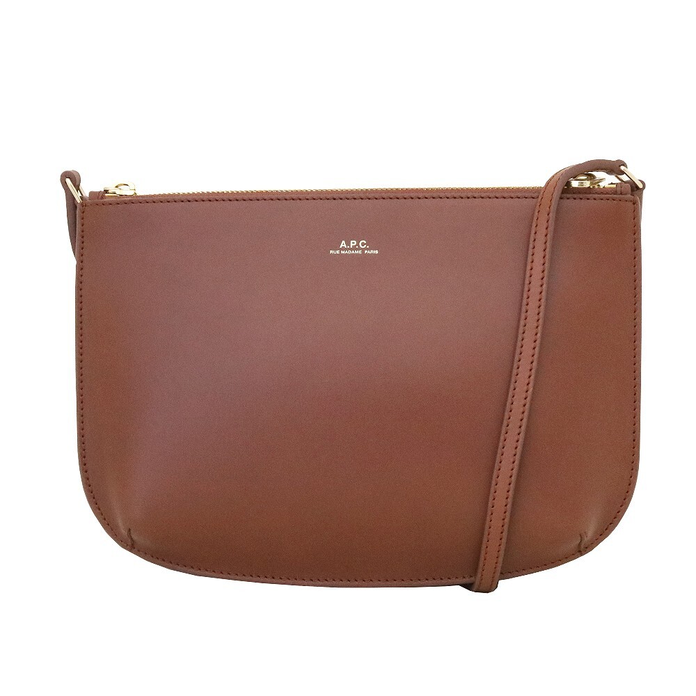 アーペーセー A.P.C. ショルダーバッグ レディース F61404-PXAWV-CAD sac sarah ブラウン拍卖