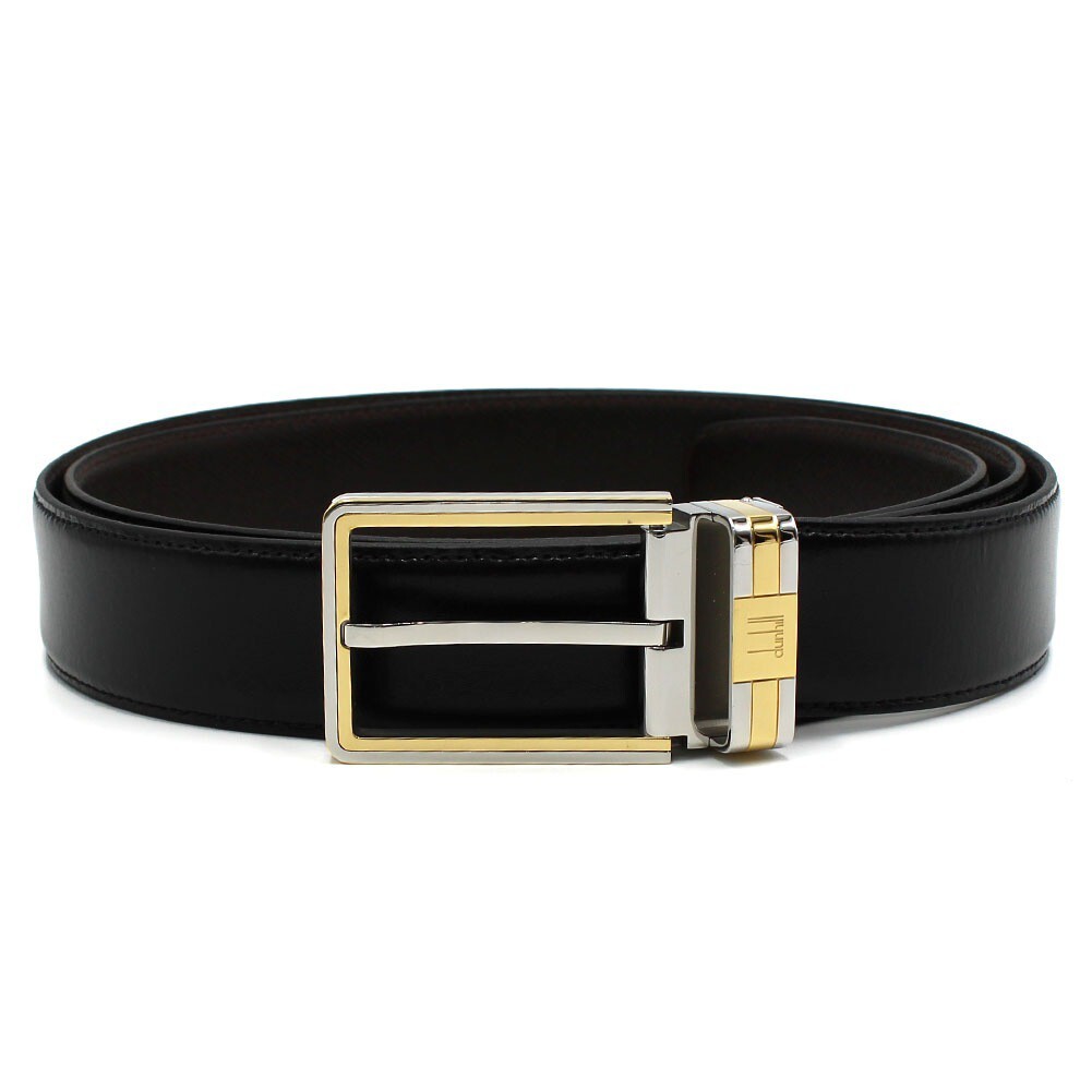 DUNHILL ダンヒル HPM230A42 ベルト BELT バックル リバーシブル ビジネス カジュアル メンズ拍卖