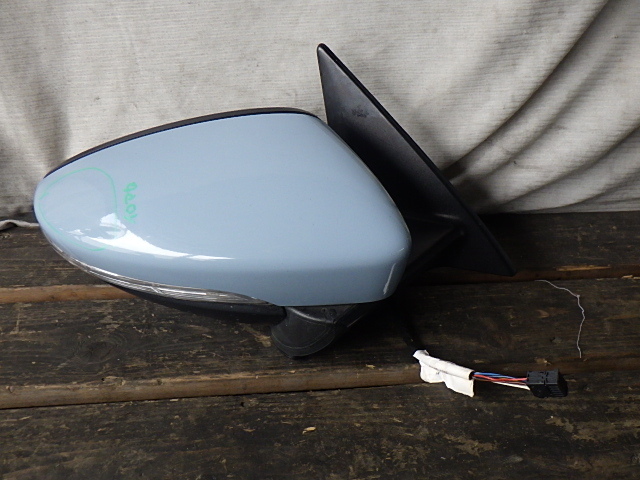 G234-24 VW/フォルクスワーゲン ザ・ビートル DESIGN DBA-16CBZ 右ドアミラー/サイドミラー 手渡し不可商品拍卖