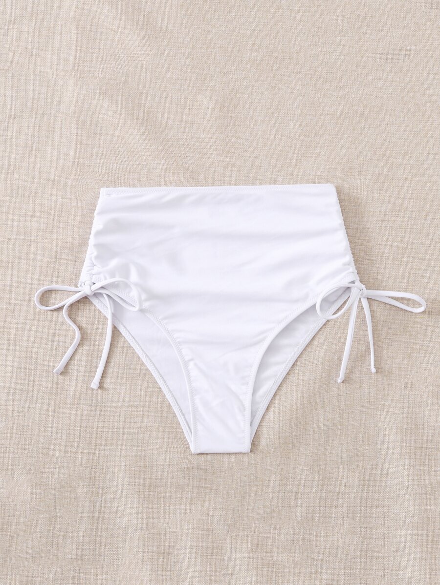 レディース 水着 ボトムス 横結び ハイウェスト ビキニパンティー拍卖