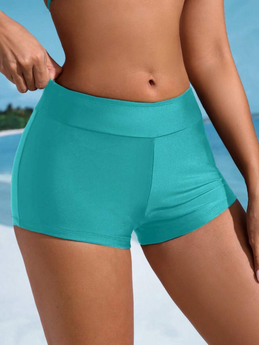 レディース 水着 ボトムス レディース 無地ビキニ ボトム、バケーションとビーチ向け拍卖