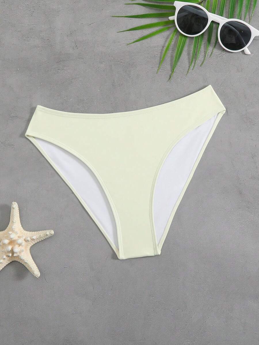 レディース 水着 ボトムス 無地ビキニボトム ビーチ 旅行用拍卖