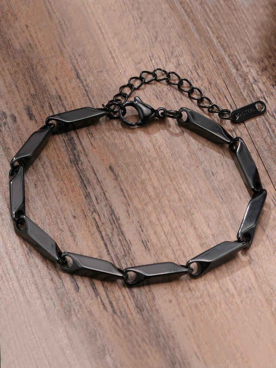 ジュエリー メンズ ブレスレット ファッショナブルで人気のあるメンズ ミニマリスト ブレスレット ステンレススチール ジュエリー拍卖